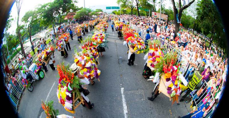 Desfile de Silleteros, Feria de las Flores, Medell...