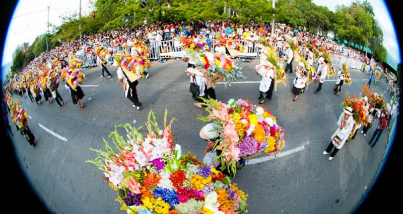 Desfile de Silleteros, Feria de las Flores, Medell...