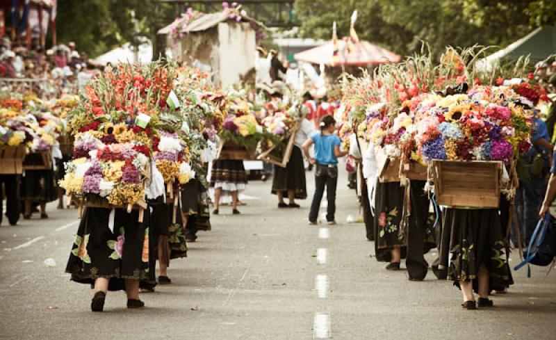 Desfile de Silleteros, Feria de las Flores, Medell...