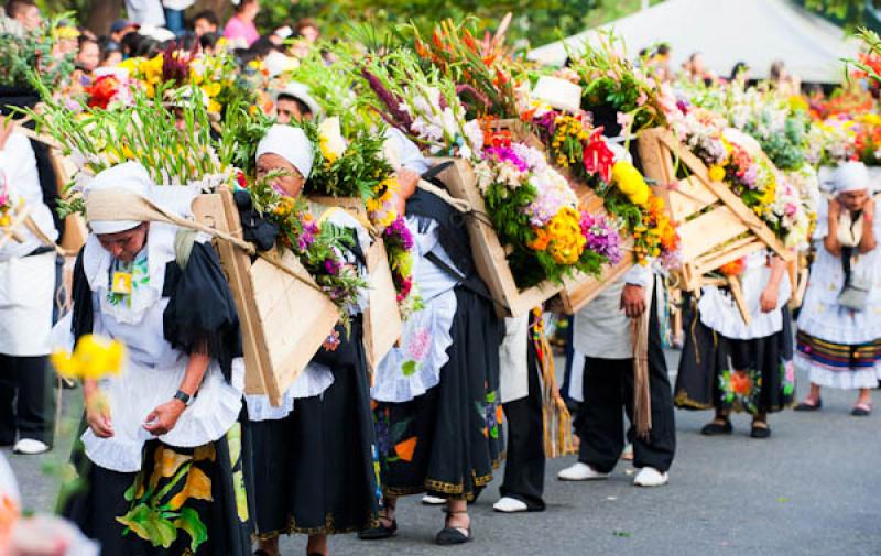 Desfile de Silleteros, Feria de las Flores, Medell...