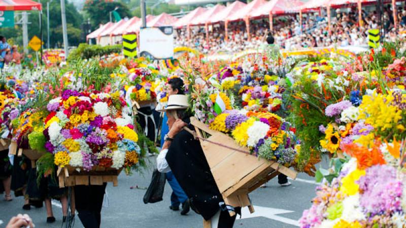 Desfile de Silleteros, Feria de las Flores, Medell...