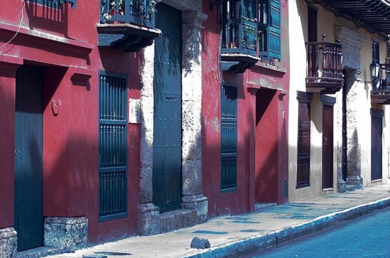 Calle de la Mantilla Ciudad Amurallada Cartagena, ...