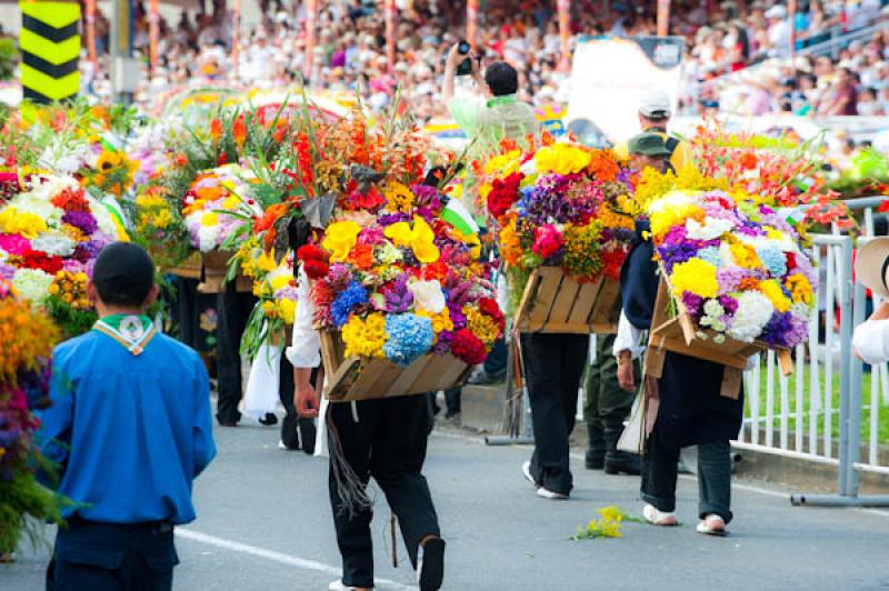 Desfile de Silleteros, Feria de las Flores, Medell...