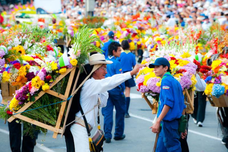 Desfile de Silleteros, Feria de las Flores, Medell...