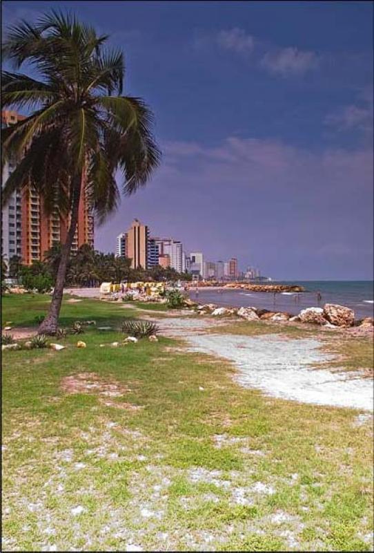 Paisaje de Cartagena, Bolivar, Colombia