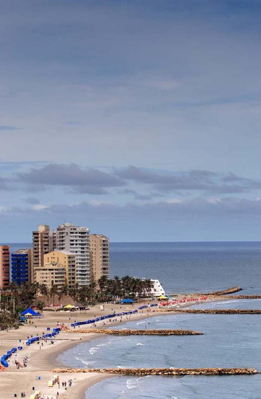 Panoramica de Bocagrande Cartagena, Bolivar, Colom...