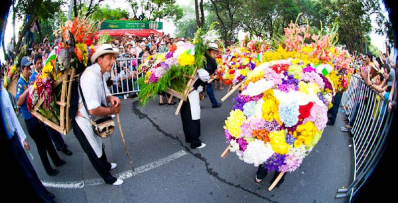 Desfile de Silleteros, Feria de las Flores, Medell...