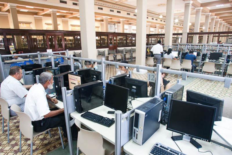 Sala de Internet, Biblioteca Piloto del Caribe, Ba...