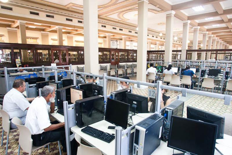 Sala de Internet, Biblioteca Piloto del Caribe, Ba...