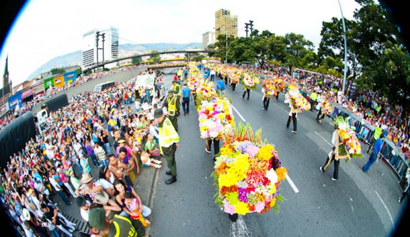 Desfile de Silleteros, Feria de las Flores, Medell...