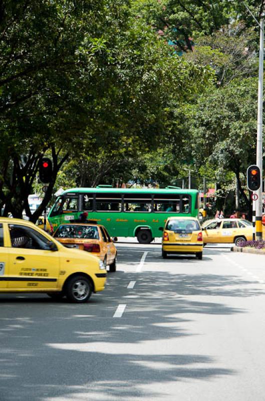 Dia Sin Carro, El Poblado, Medellin, Antioquia, Co...