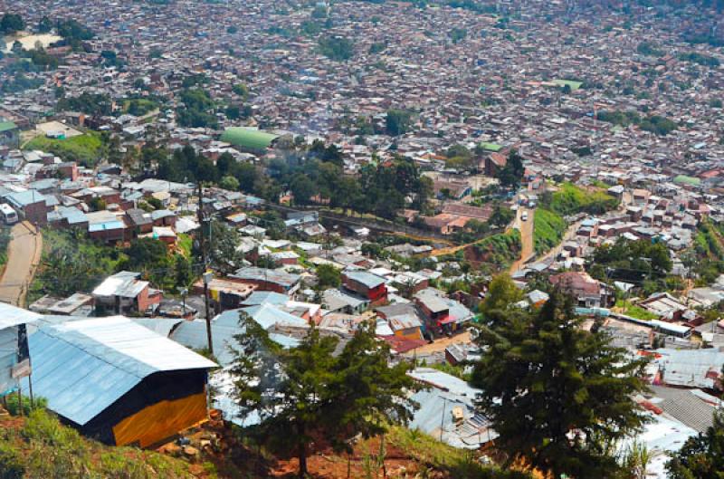 Barrio Santo Domingo, Medellin, Antioquia, Colombi...