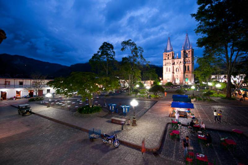 Parque Principal, Jardin, Suroeste Antioqueño, An...