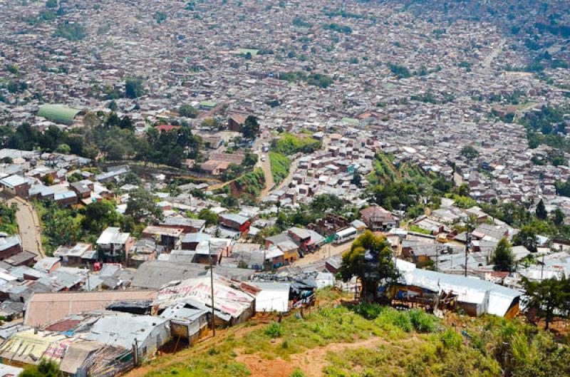 Barrio Santo Domingo, Medellin, Antioquia, Colombi...