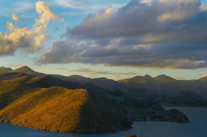 Lago Titicaca, Departamento de La Paz, La Paz, Bol...