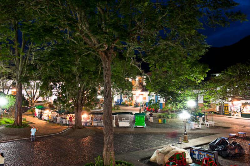 Parque Principal, Jardin, Suroeste Antioqueño, An...