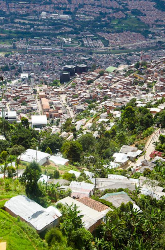 Barrio Santo Domingo, Medellin, Antioquia, Colombi...