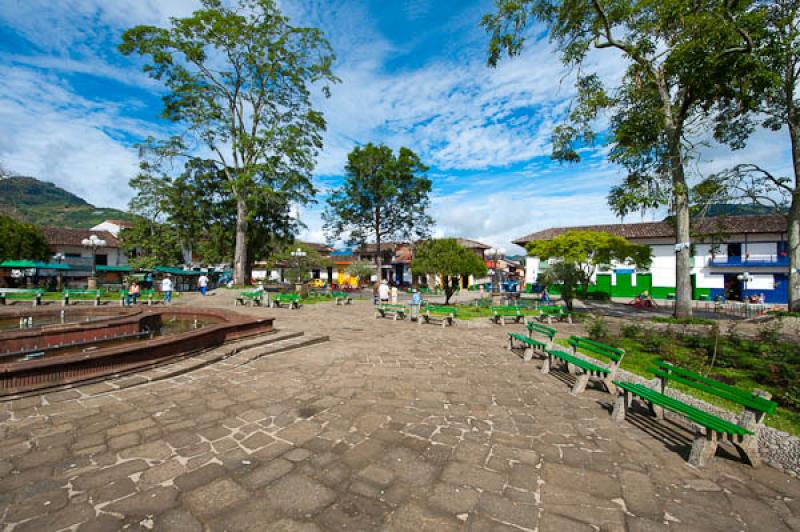 Parque Principal, Jardin, Suroeste Antioqueño, An...