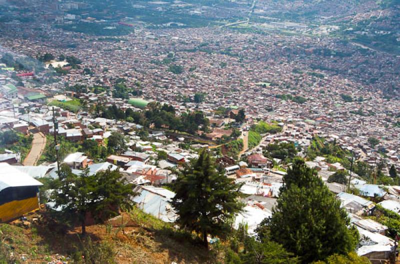 Barrio Santo Domingo, Medellin, Antioquia, Colombi...