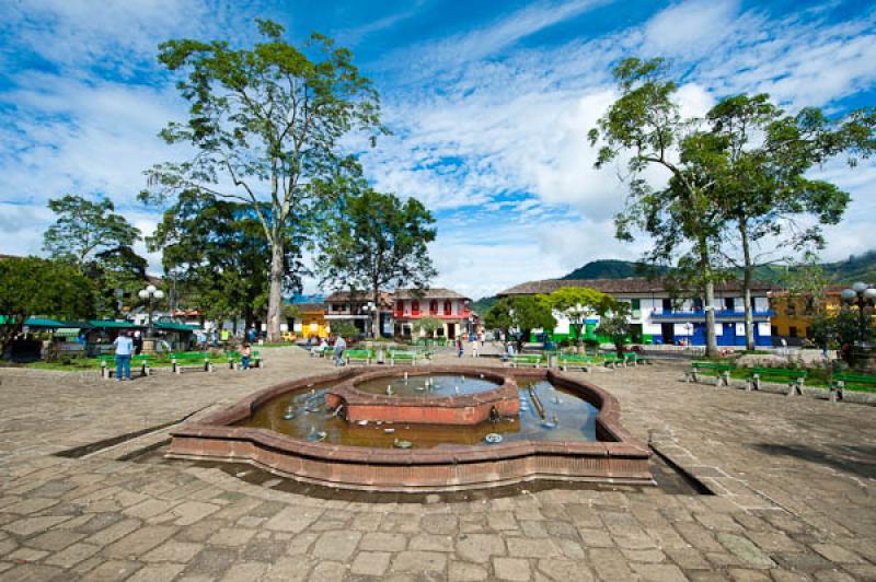 Parque Principal, Jardin, Suroeste Antioqueño, An...