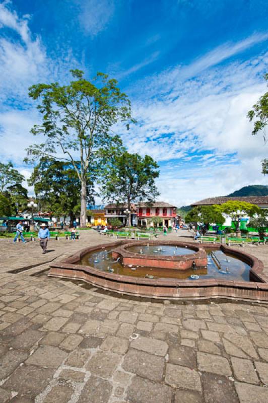 Parque Principal, Jardin, Suroeste Antioqueño, An...