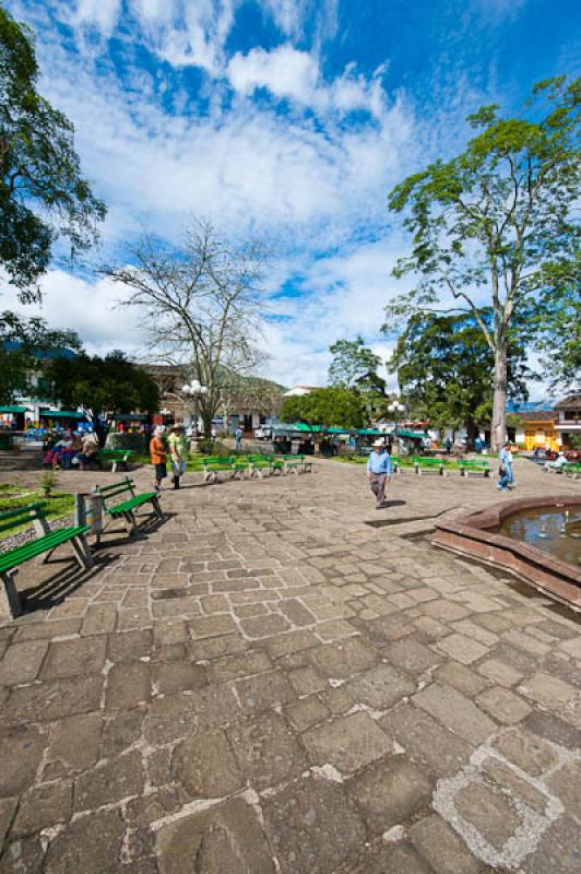 Parque Principal, Jardin, Suroeste Antioqueño, An...