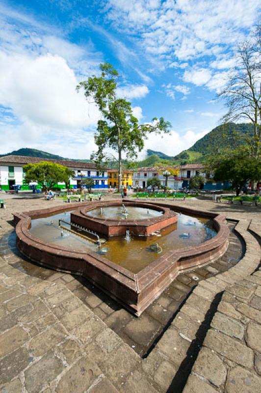 Parque Principal, Jardin, Suroeste Antioqueño, An...