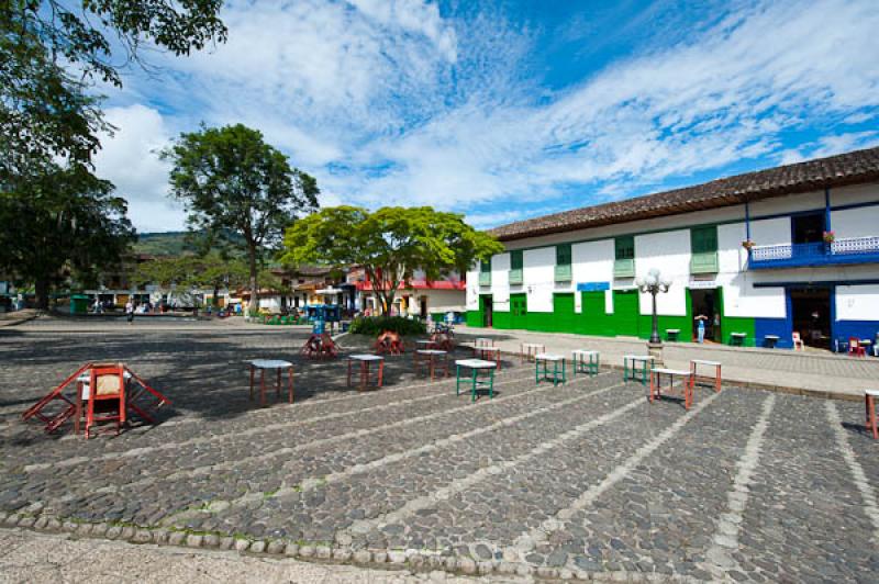 Parque Principal, Jardin, Suroeste Antioqueño, An...