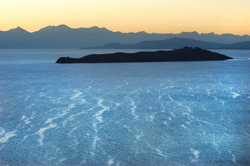 Isla de la Luna, Lago Titicaca, Departamento de La...