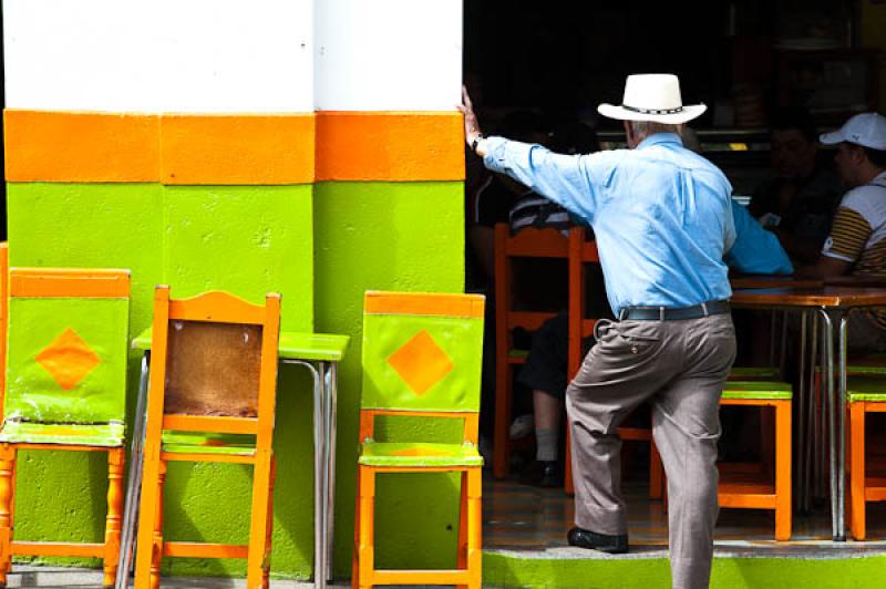 Campesino en Jardin, Suroeste Antioqueño, Antioqu...