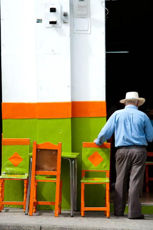 Campesino en Jardin, Suroeste Antioqueño, Antioqu...