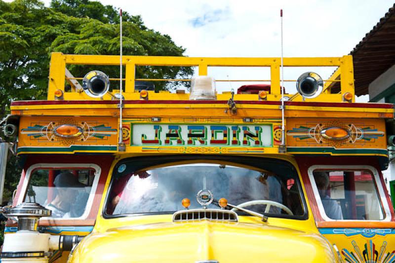 Camion de Escalera, Jardin, Suroeste Antioqueño, ...