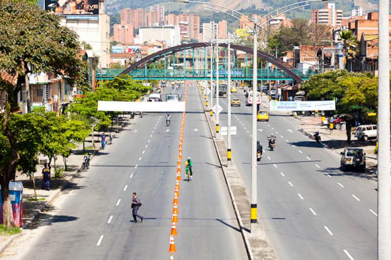 Dia Sin Carro, Medellin, Antioquia, Colombia