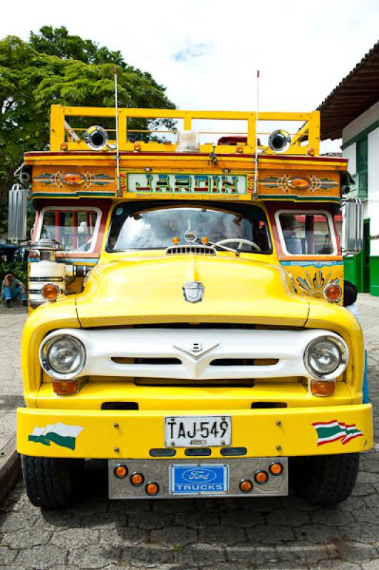 Camion de Escalera, Jardin, Suroeste Antioqueño, ...