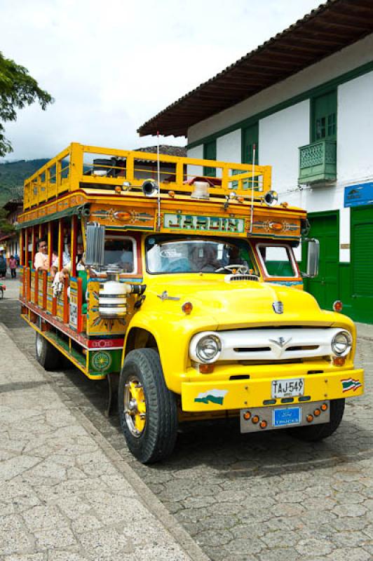 Camion de Escalera, Jardin, Suroeste Antioqueño, ...