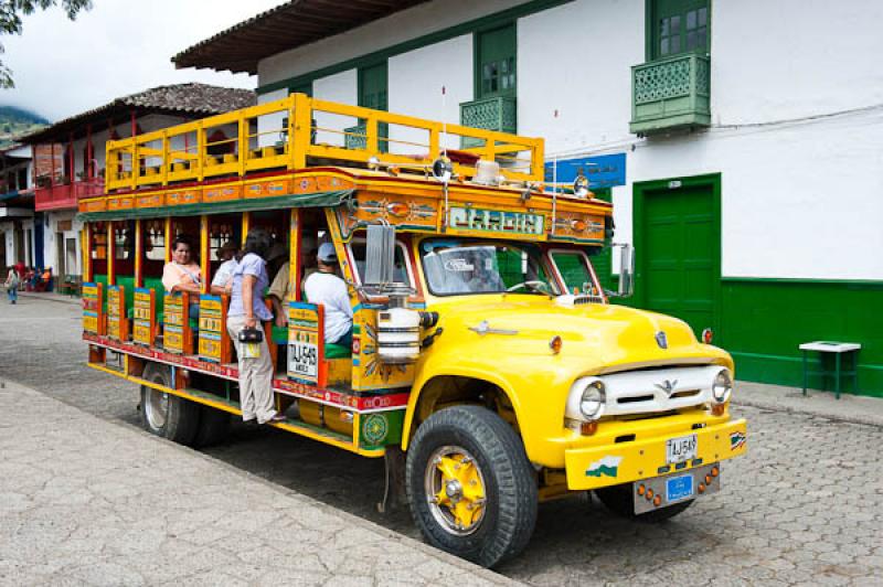 Camion de Escalera, Jardin, Suroeste Antioqueño, ...