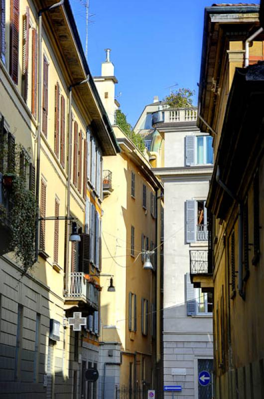 Arquitectura Tradicional, Milan, Lombardia, Italia...