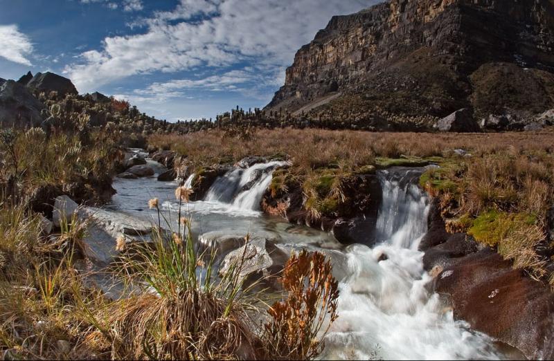 Rio Aguablanca, Sierra Nevada del Cocuy, Boyaca, C...