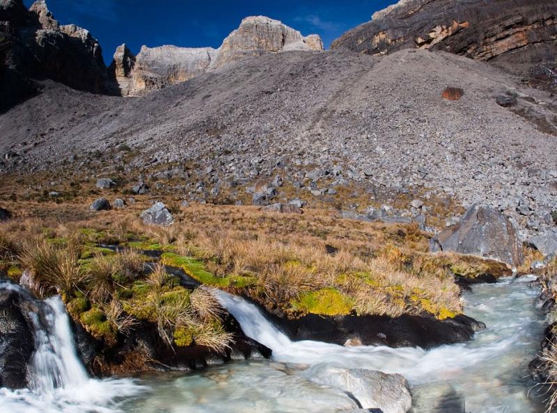 Rio Aguablanca, Sierra Nevada del Cocuy, Boyaca, C...