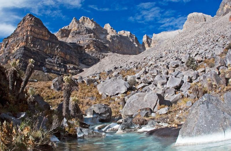 Rio Aguablanca, Sierra Nevada del Cocuy, Boyaca, C...