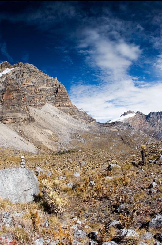 Sector de Hoja Grande, Sierra Nevada del Cocuy, Bo...