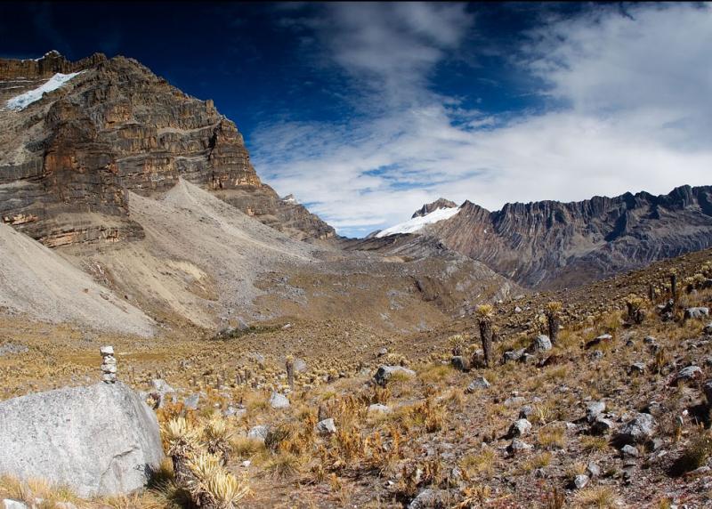 Sector de Hoja Grande, Sierra Nevada del Cocuy, Bo...