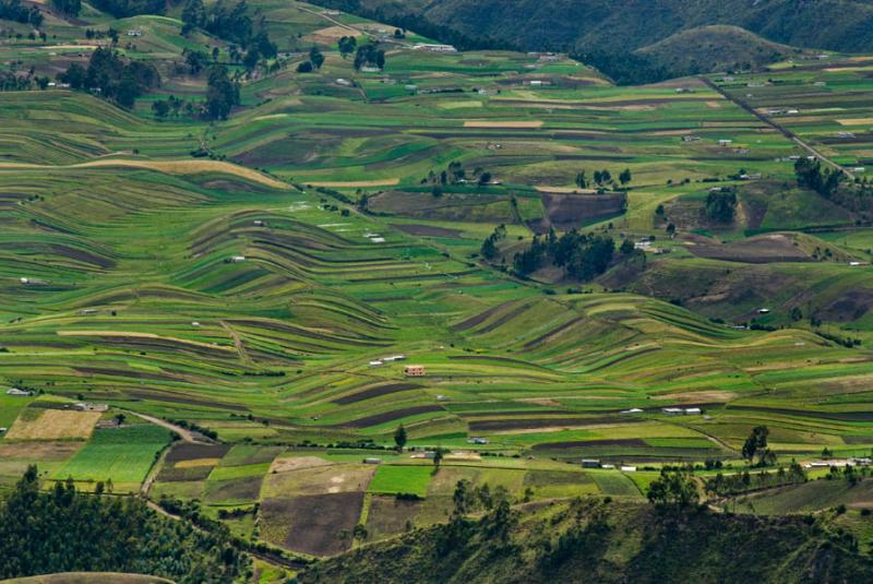 Paisaje de Ambato, Ecuador, Quito, Sur America