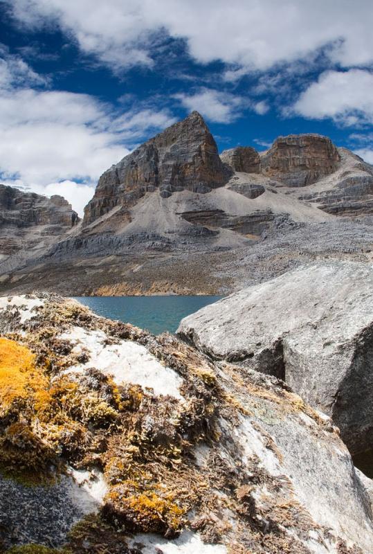 Laguna Hoja Larga, Sierra Nevada del Cocuy, Boyaca...