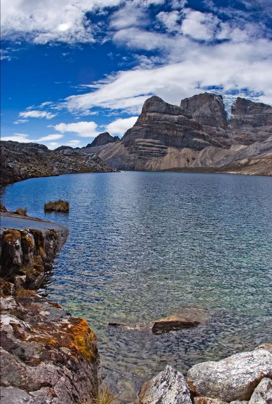 Laguna Hoja Larga, Sierra Nevada del Cocuy, Boyaca...