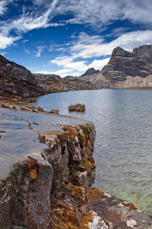 Laguna Hoja Larga, Sierra Nevada del Cocuy, Boyaca...