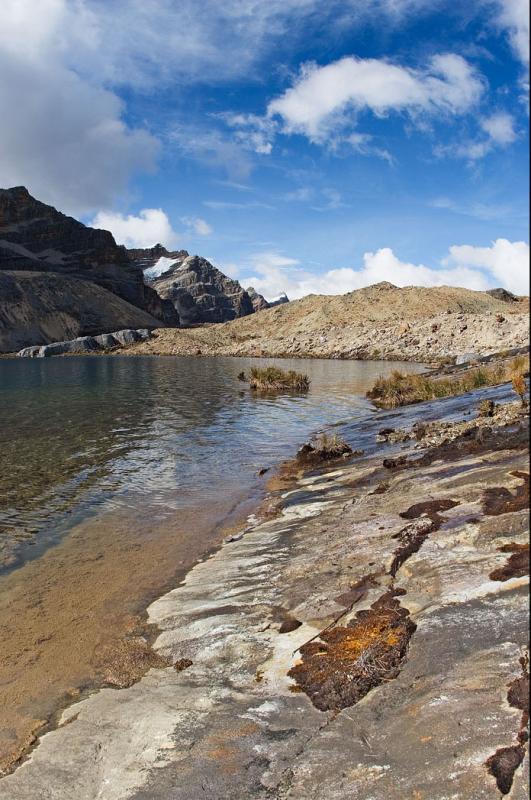 Laguna la Plaza, Sierra Nevada del Cocuy, Boyaca, ...