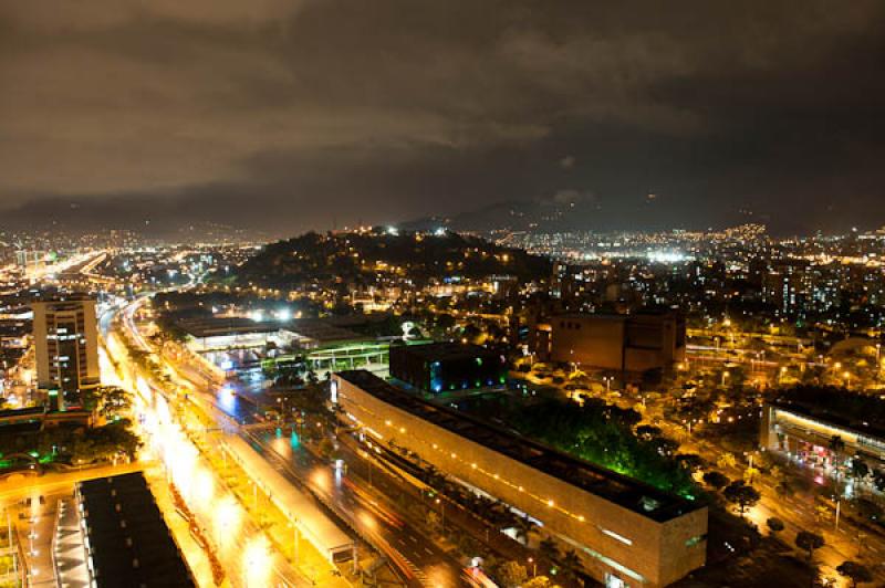 Panoramica de la Ciudad de Medellin, Antioquia, Co...