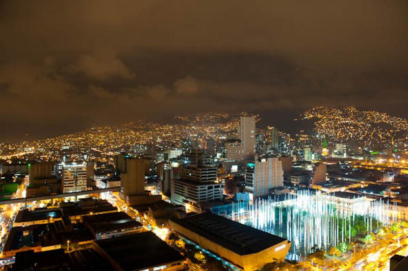 Panoramica de la Ciudad de Medellin, Antioquia, Co...