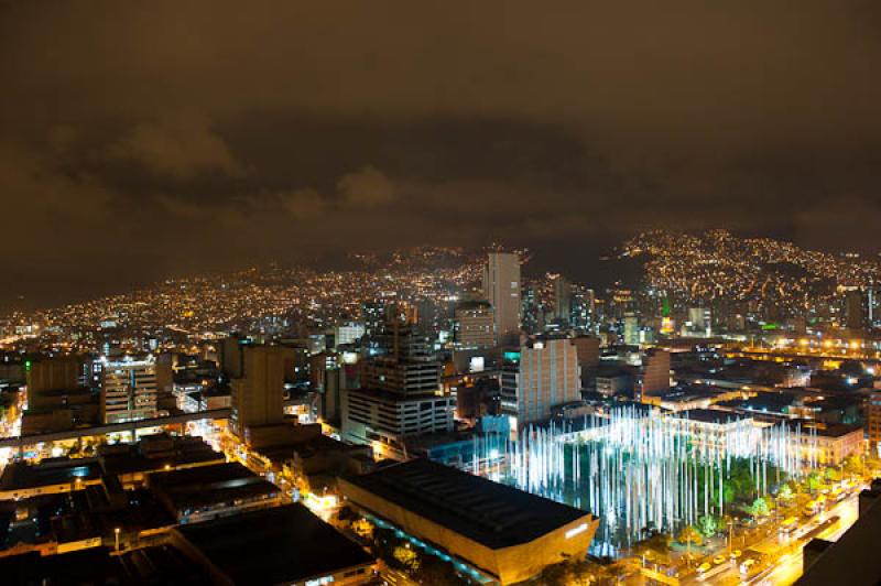 Panoramica de la Ciudad de Medellin, Antioquia, Co...